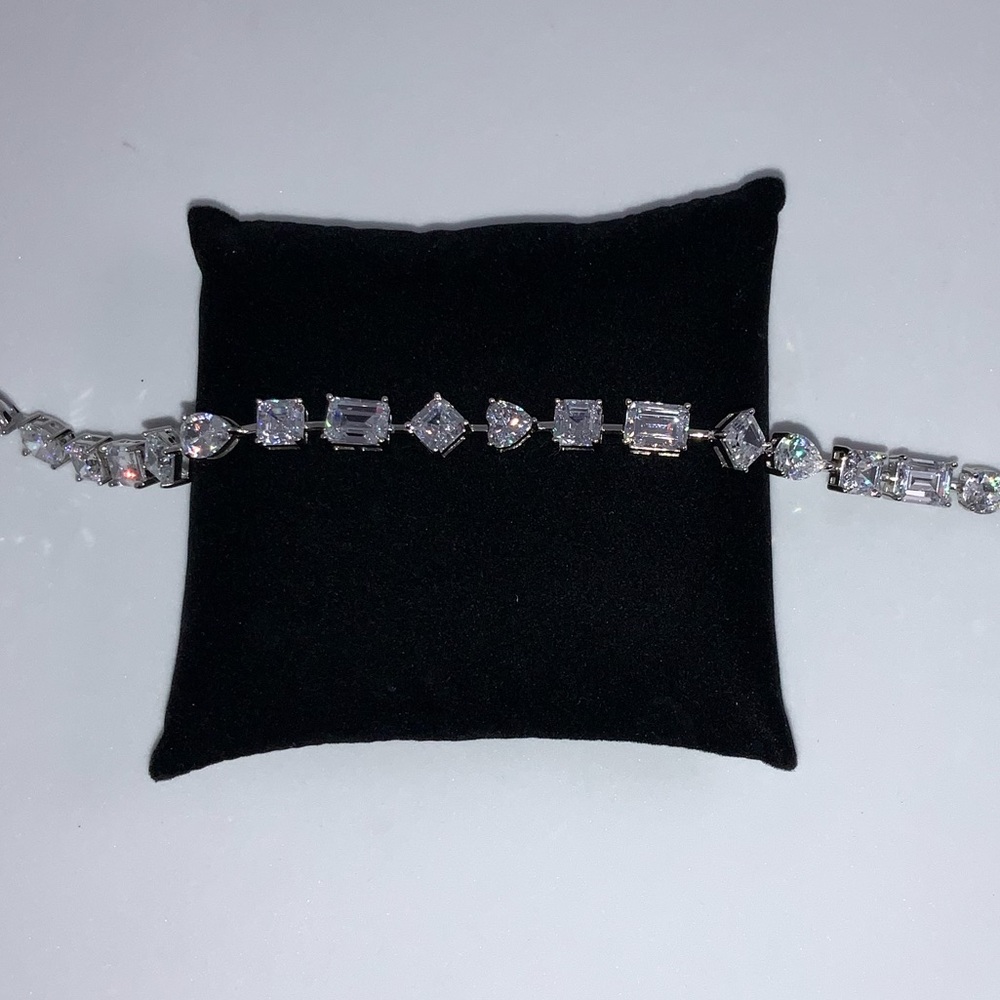 Multi  Stone Tennis Bracelet - Picture 13 of 16